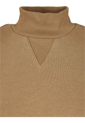 Höghalsad sweatshirt dam