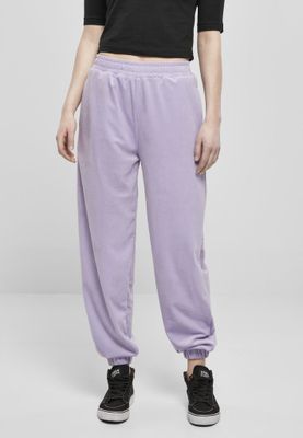 Ladies High Waist Ballon Velvet Sweat Pants