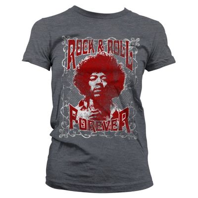 Jimi Hendrix - Rock 'n Roll Forever girly T-shirt