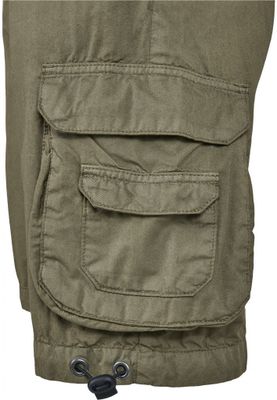 Double cargo shorts
