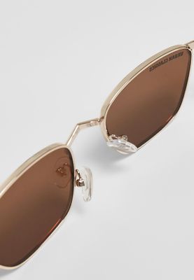 solglasögon med Kalymnos – guld/brun