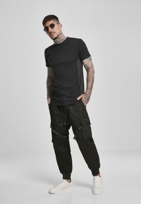 Black t-shirt with details men