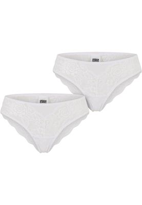 Elegant Spets-Brazilian trosor 2-Pack
