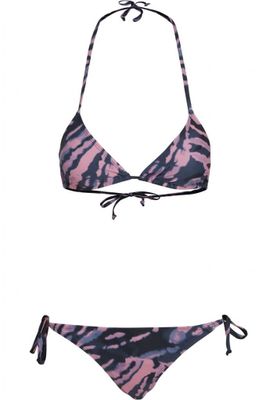 Bikini in batik pattern lady