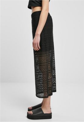 Crochet Lace Midi Skirt