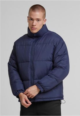 Thick Puffer Jacket Men with High Collar