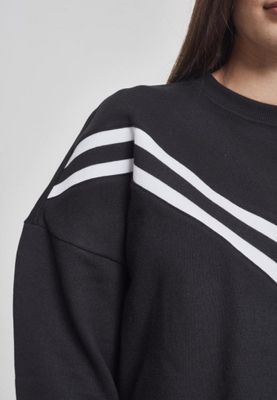 Sweatshirt med stripedam