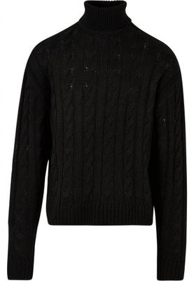 Boxy Roll Neck Sweater