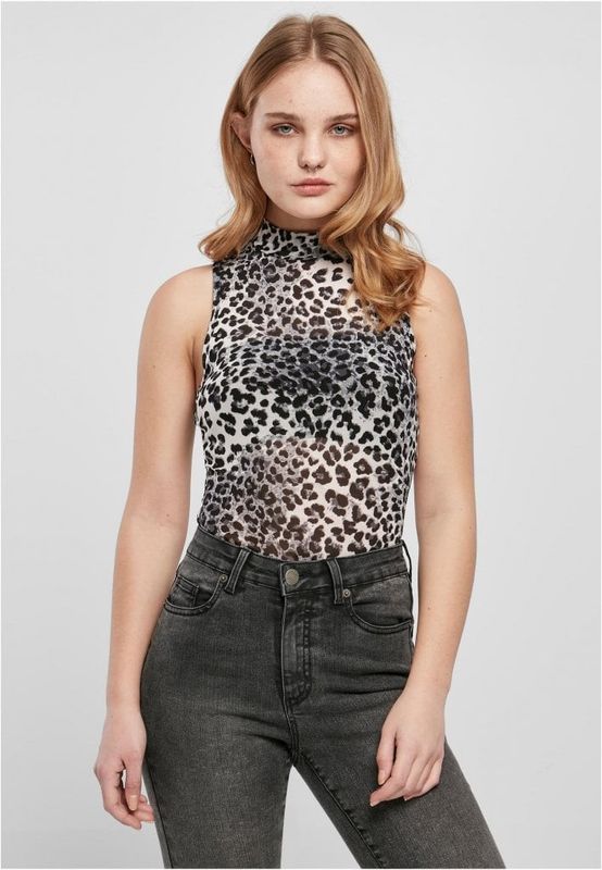 Snowleo sleeveless mesh body