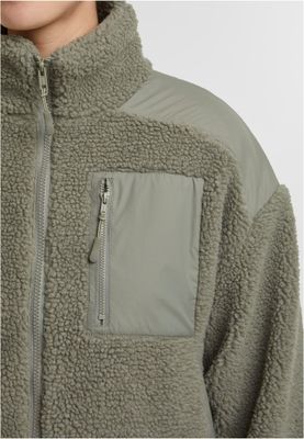 Sherpajacka för dam – palegreen