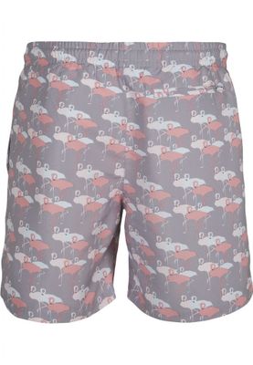 Flamingo AOP swim shorts