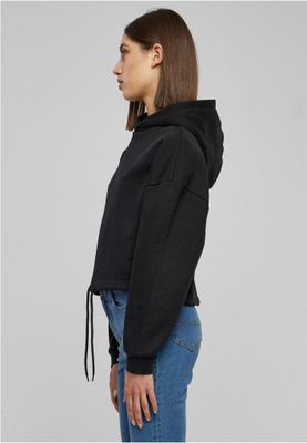 Kort oversized hoodie dam