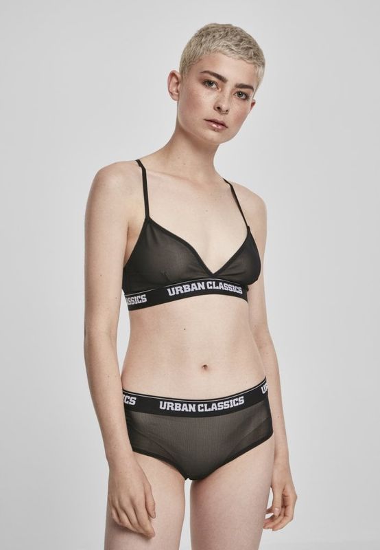 Ladies Triangle Tech Mesh Logo Bra