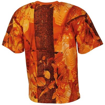 Orange real leaf US T-shirt