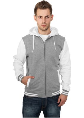 College zipped hoodie