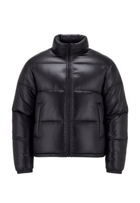 Shiny Puffer Jacket Pufferjacka för herr – svart