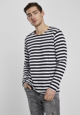 Randig longsleeve herr