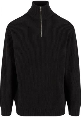 Rib Basic Half zip Troyer