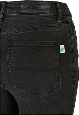 Ladies Organic High Waist Skinny Jeans
