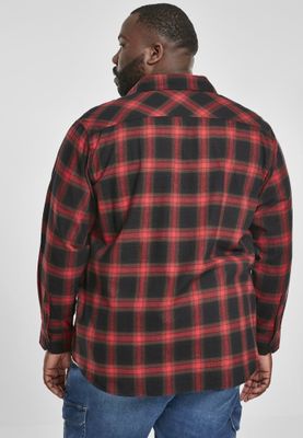 Checkered flannel shirt