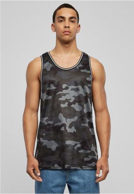 Camo mesh tank top mens