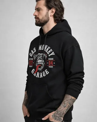 Gas Monkey Garage Round Seal Hoodie