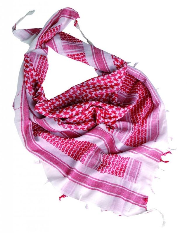 Shemagh red/white