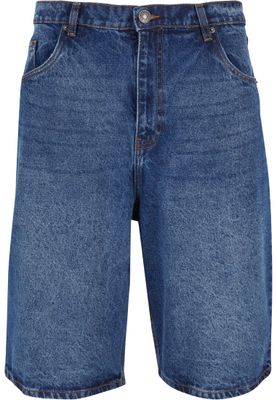 90-tals jeansshorts med oversize passform