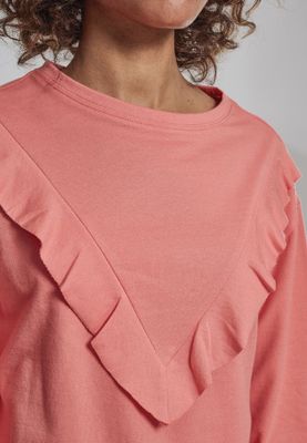 Sweatshirt with long bodice