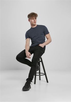 T-shirt with raw seams men