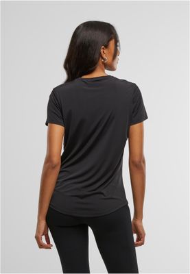 Sportt-shirt för damer med rund halsringning