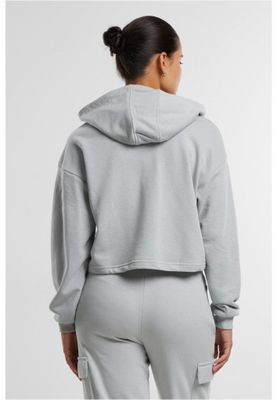 Komfortabel cropped hættetrøje til kvinder