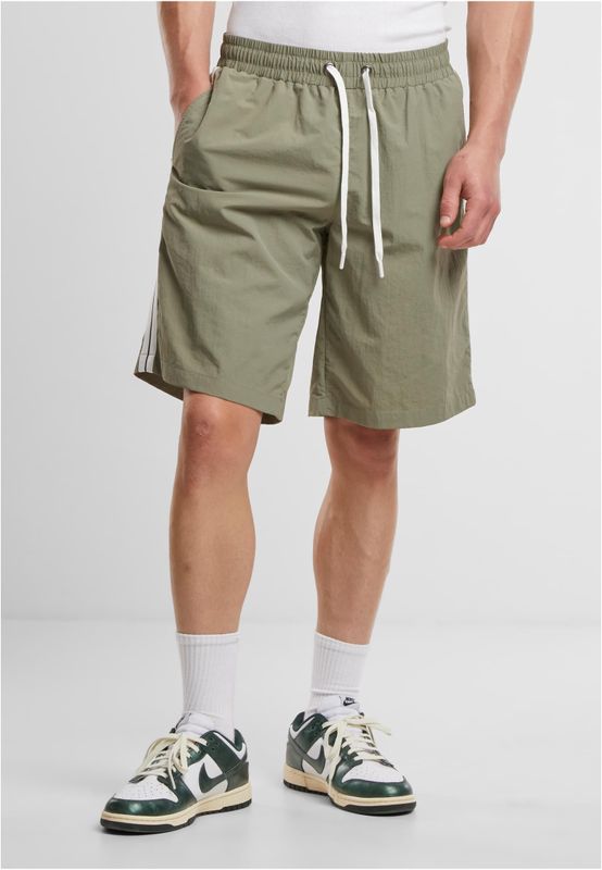 Board Shorts med Patched Stripe