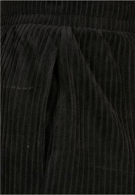 Ladies Velvet Rib Straight Sweat Pants