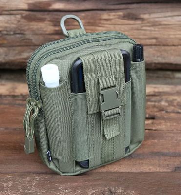Small bag with fastening loops molle