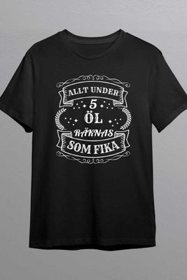Allt under 5 öl T-shirt