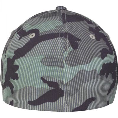 Ribbed flexfit cap in camo