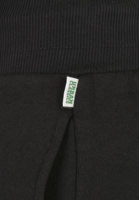 Black jogging pants with high waist lady