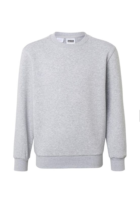 Tröja för barn med fluffy – ljusgrå melange