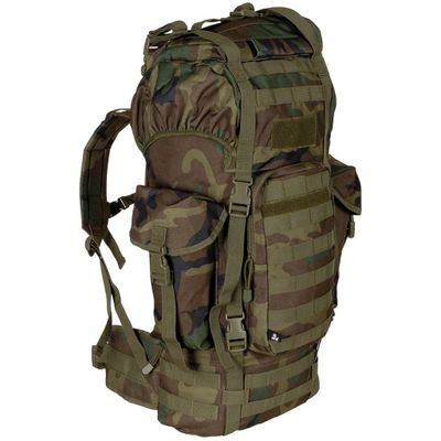 Vandrerygsæk BW kamp med MOLLE camo