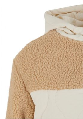 Sherpa Crinkle Nylon Mix Jacket
