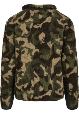 Teddyjacka kamouflage barn