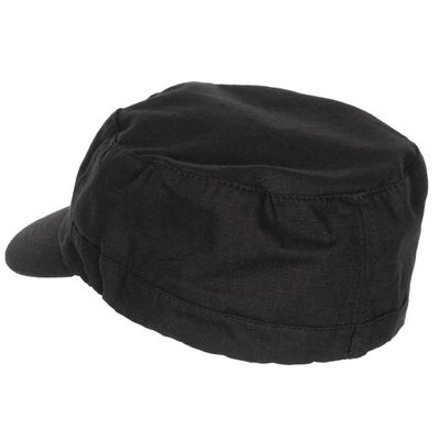 Army cap with elastic fit