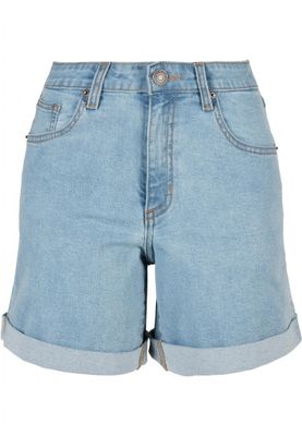 Ladies Organic Stretch Denim 5 Pocket Shorts