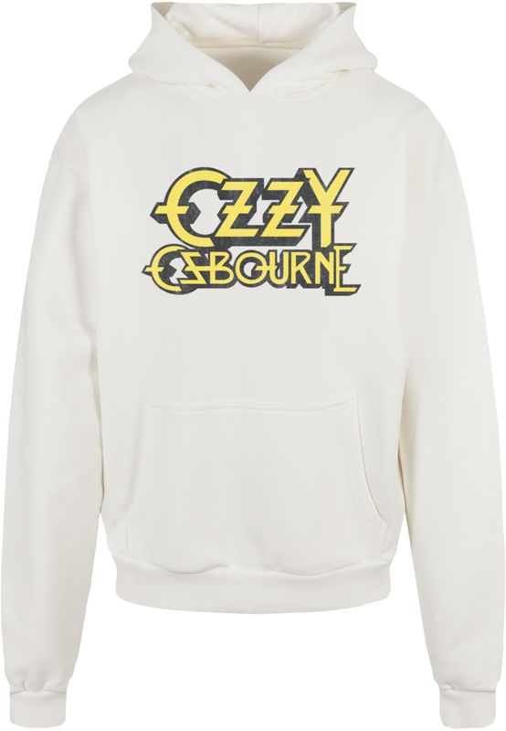 Huvtröja för herr med logotyp bröst – ofärgad