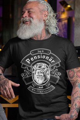 Pensionär och whiskeyälskare T-shirt