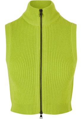 Ladies Short Knit Vest