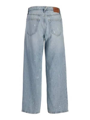 Wide fit jeans med revor herr - DAVE