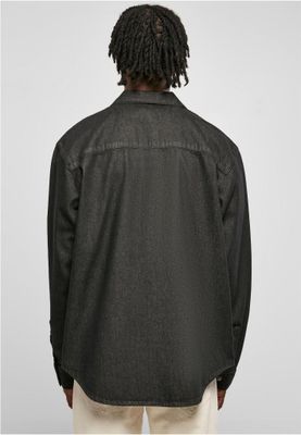 Oversized Denim Pocket Shirt