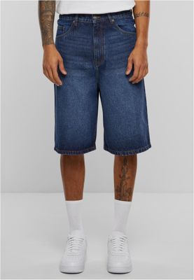 90-tals jeansshorts med oversize passform
